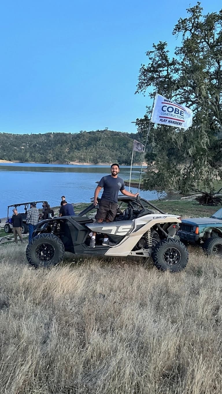 COBE team on the annual camping trip