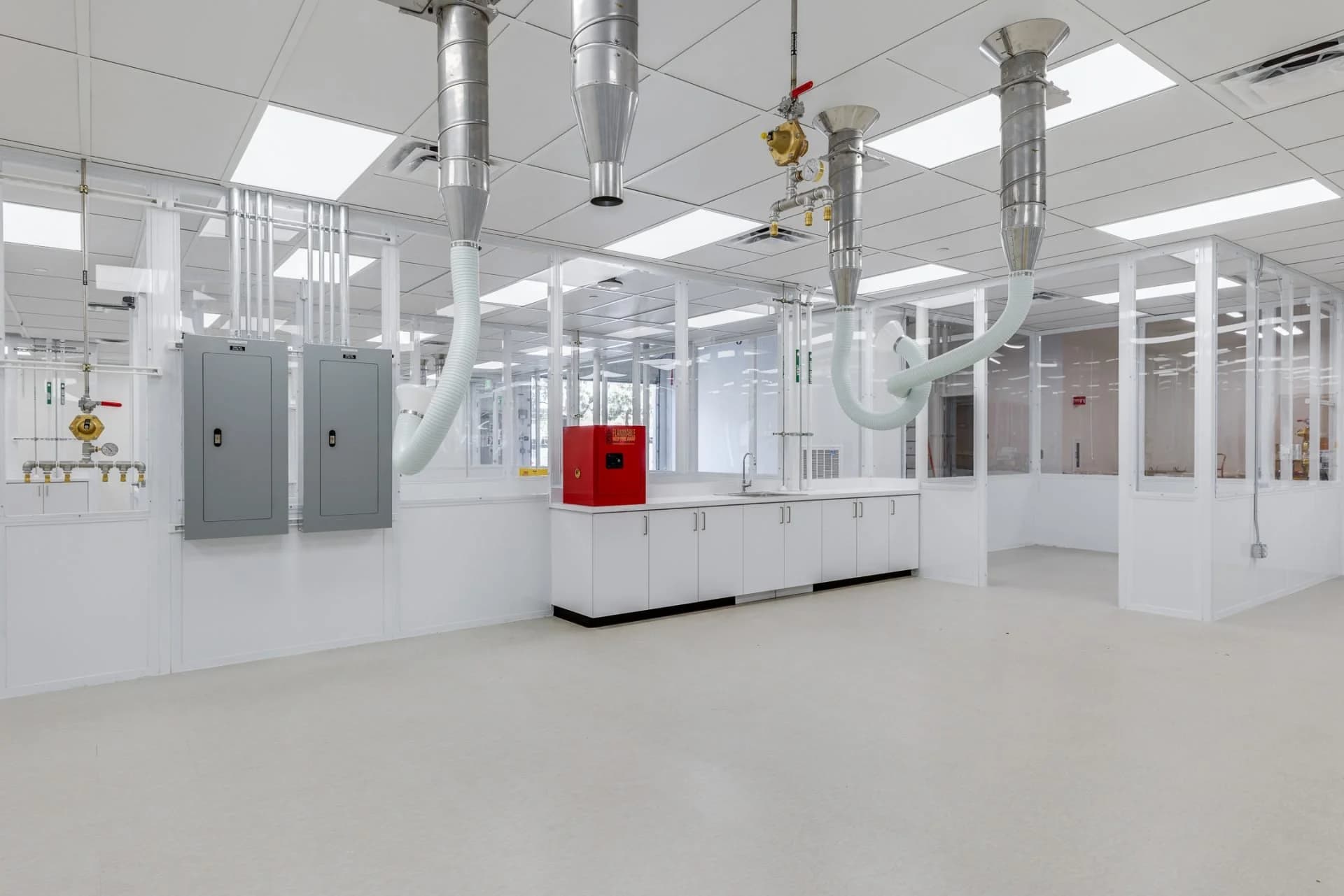 Cleanroom interior